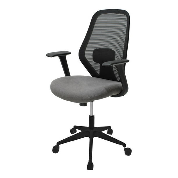 SILLA EJECUTIVA BASTIA 8349 NEGRA GRIS