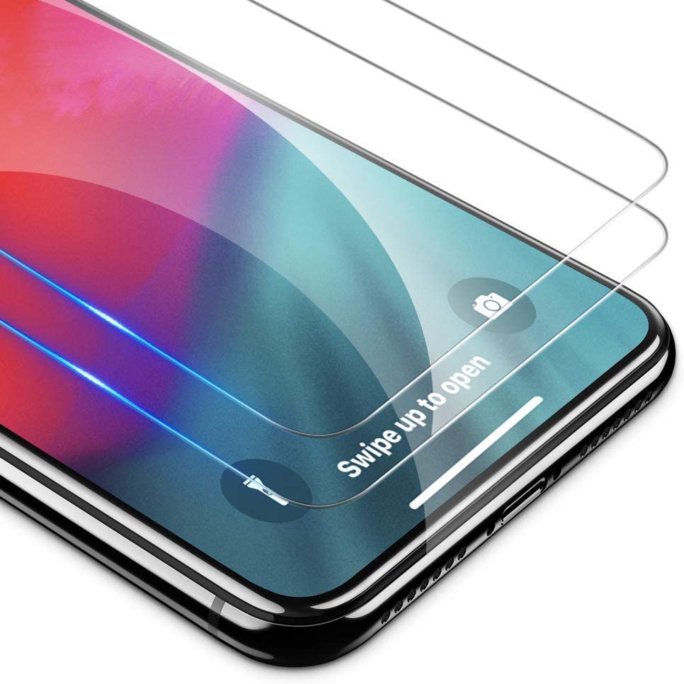 (2 Packs) Screen Protector Compatible iPhone X,iPhone Xs, HD Tempered