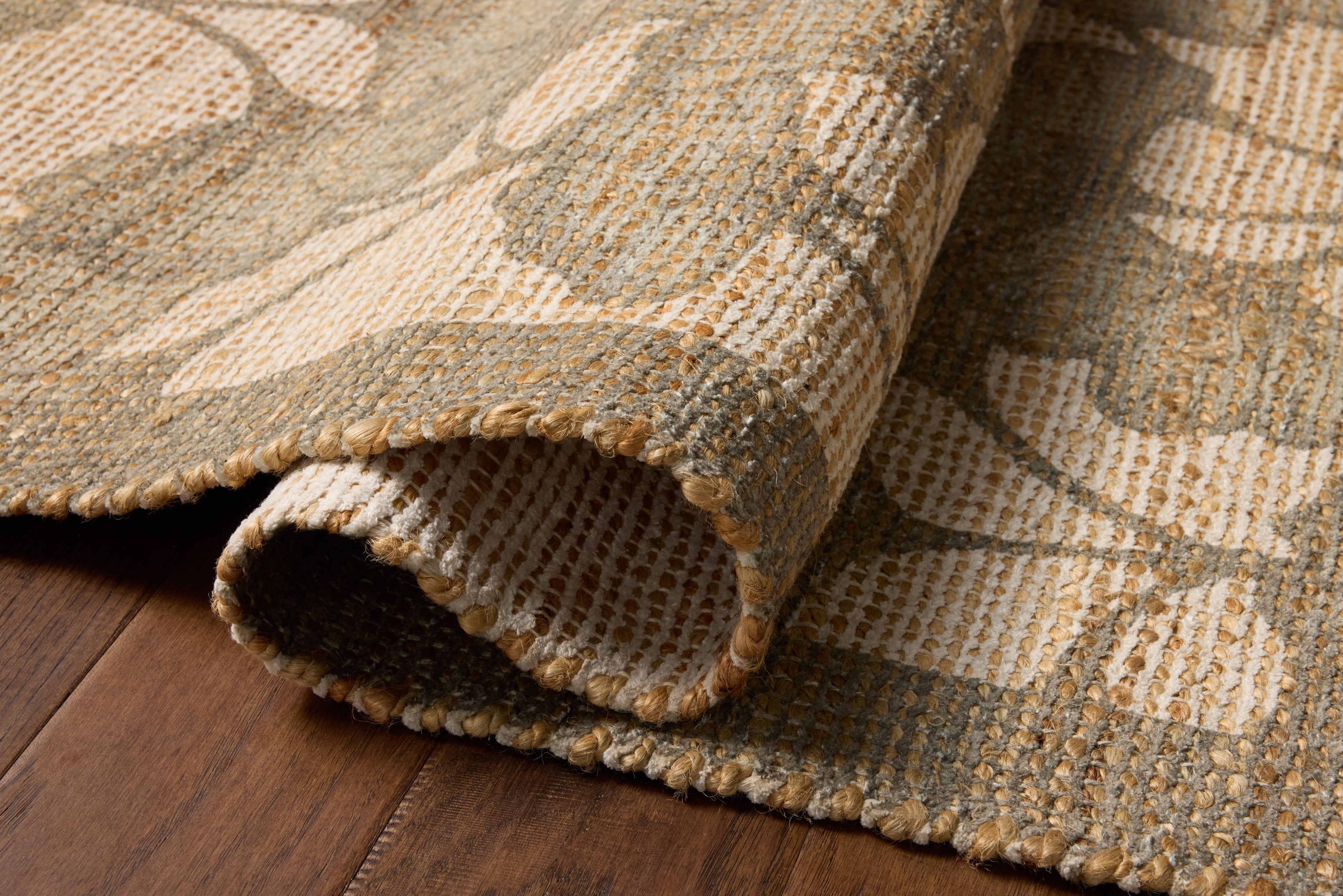 Chris Loves Julia x Loloi Rue Olive / Sage 2'-3" x 3'-9" Accent Rug