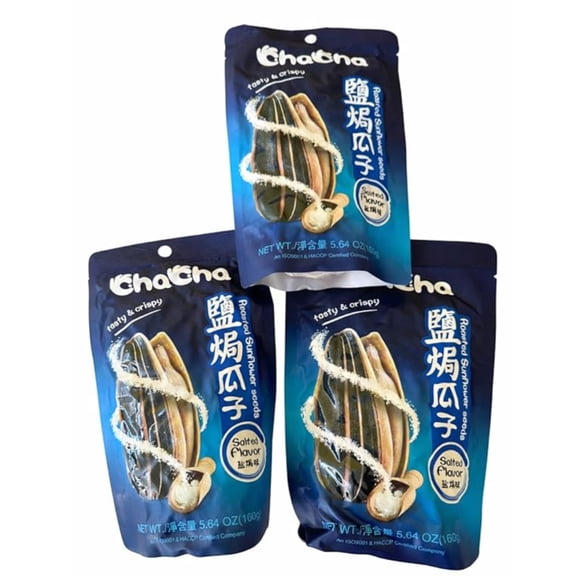ChaCha Roasted Sunflower Seeds  slated flavor(6 bags)