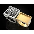 thumbnail image 6 of HOOUN Fashion Mens Viking Ring Punk Stainless Steel Rings Party Jewelry Gift Size 7-13-9-Style 1, 6 of 6
