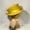 Yellow ribbon, variant on Asymmetric Top Hat Wool Hat Women Men Unisex Hat Steam Punk Hat Top Hat Fashion Ribbon Decorative Hat Cover Head For Men,Red