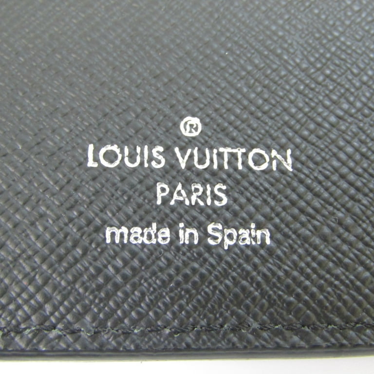 Authenticated Used Louis Vuitton Epi Portefeuille Brazza M60622 Men's Epi  Leather Long Wallet (bi-fold) Noir