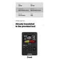 thumbnail image 1 of AROMA Tuner Universel de Métronome Rechargeable avec Comptage Vocal Anglais et Modes de Réglage par TAP, 1 of 5