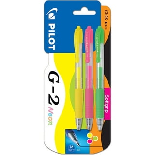Pilot Frixion Clicker Erasable Gel Ink Retractable Pen, Assorted Ink, .5mm - 7 pack