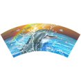 thumbnail image 3 of Mugzie 12-Ounce "Low Ball" Tumbler Drink Cup with Removable Insulated Wetsuit Cover - Dolphin, 3 of 4
