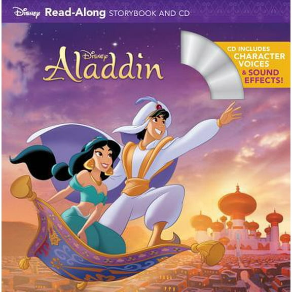 Pre-Owned Aladdin Read-Along Storybook and CD (Paperback) 1368041558 9781368041553