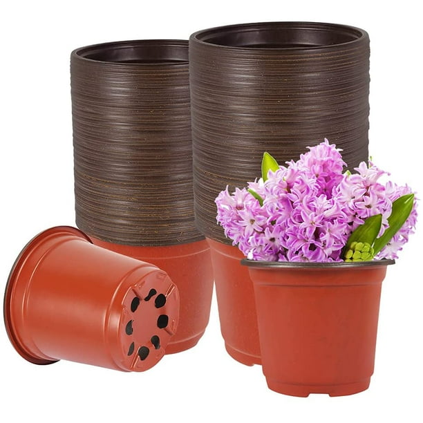 Pots de pépinière en plastique de haute qualité, pots de semis de fleurs,  porte-plante, boîte