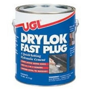 UGL DRYLOK Fast Plug 00919 Hydraulic Cement, 16 cu-in/lb Coverage Area, Gray, 1-1/2 lb