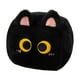 thumbnail image 4 of Juguete de peluche de gato, almohada de peluche de gato de dibujos animados para niños, recuerdo de fiesta infantil Negro M, 4 of 9
