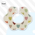 thumbnail image 3 of Hirioo Heart Polka Dot for Baby Cotton Petal Bib Drool Bibs for Baby Boy Unisex, 3 of 9