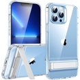 thumbnail image 1 of ESR Étui en Métal avec Support Compatible avec iPhone 13 Pro Max, Support Breveté Bidirectionnel, Protection Renforcée contre les Chutes, Mince, 1 of 5