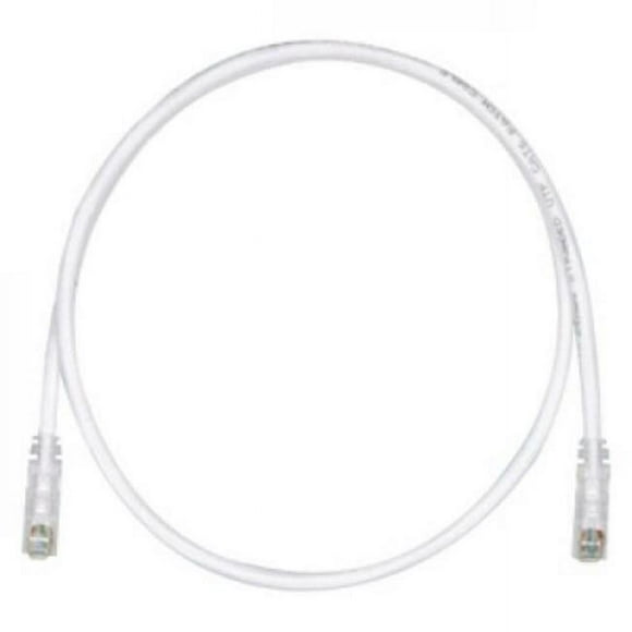 20 Pi. Cat 6 24 AWG UTP Cuivre Patch Cord&44; Blanc