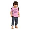 thumbnail image 4 of Crawl So Hard Funny Hip Hop Quote Toddler Boy Girl T Shirt Infant Toddler Brisco Brands 4T, 4 of 6