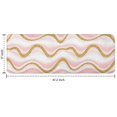 thumbnail image 7 of Pink Gold Wave Marble Pattern Kitchen Rug Mat,Kitchen Runner Rugs Non Skid Washable,Decorative Kitchen Floor Mats for Kitchen,Sink,Laundry,17"x47.2", 7 of 7