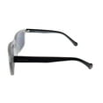 thumbnail image 2 of Converse Mens Crystal Black Plastic Rectangle Sunglass, Brown Flash H062, 2 of 5