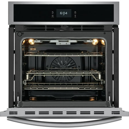 Frigidaire - Gallery 27" Built-in Single Electric Wall Oven with Fan Convection - Stainless Steel