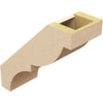 thumbnail image 5 of Ekena Millwork 5"W x 12"D x 12"H Valencia Rough Cedar Woodgrain TimberThane Knee Brace, Primed, 5 of 6