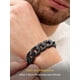 thumbnail image 2 of Cadena de eslabones cubanos PROSTEEL Pulsera de 16 mm acero inoxidable chapado en negro 8.2 pulgadas, 2 of 8