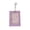 Purple, variant on Silver Leather Photo Card Holder 3 Inch With Star Keychain Id Protector Student Campus Card Wallet For School Office