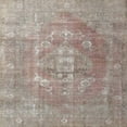 thumbnail image 1 of Ahgly Company Indoor Square Traditional Sage Green Persian Area Rugs, 4' Square, 1 of 6