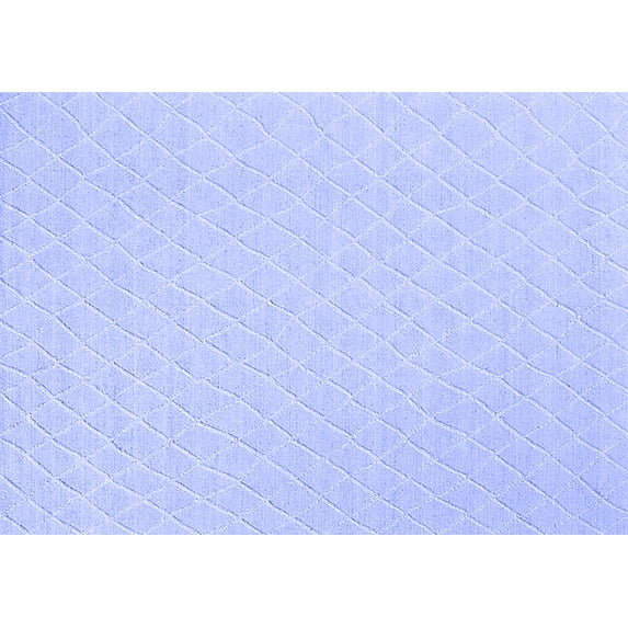 Ahgly Company Indoor Rectangle Oriental Blue Industrial Area Rugs, 8' x 12'