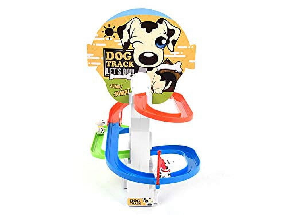 USToyOutlet Dog Days Puppy Track Racer - White
