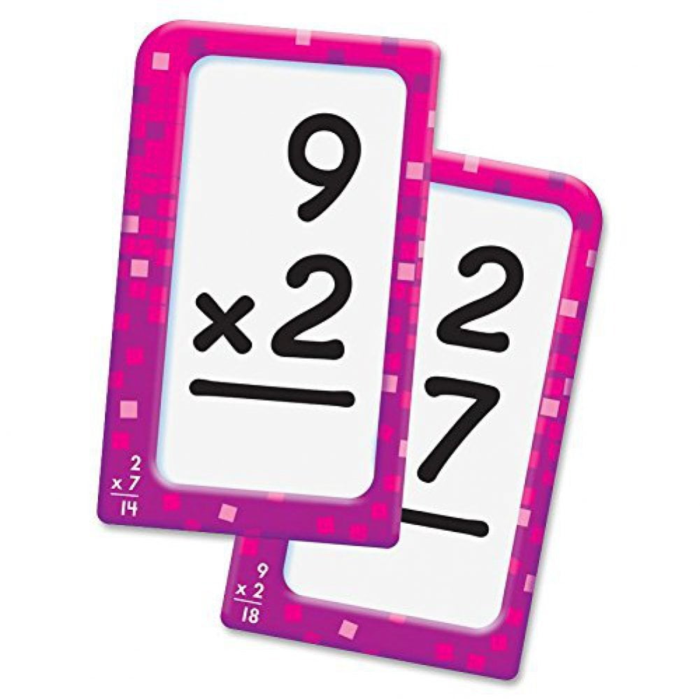 Pocket Flash Cards Multiplication Trend Enterprises Inc 