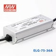 thumbnail image 4 of Mean Well ELG-75-36A Power Supply 75W 36V - Adjustable, 4 of 5