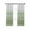 Sage Green, variant on Orange White Ombre Blackout Curtains, Light Blocking Print Window Curtains, Farmhouse Retro Simple Striped Art Thermal Insulated Window Drapes for Living Room Kitchen Cafe 2 Panels, 104"W x 63"L