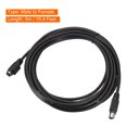 thumbnail image 2 of PS/2 Ratón y Teclado Extensión Cable 6 Pasadores 16,4 Pies Macho a Hembra para PC, 2 of 5