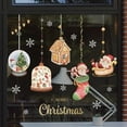 thumbnail image 3 of Pegatinas de decoración navideña para ventana, adhesivos de cristal para árbol de Navidad, de 1 a 5 piezas, regalos de Papá Noel, 3 of 4