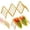 A, variant on 201 Stainless Tray Stand Rack Tray With Sturdy Structure To Keep PancakesforKitchen Restaurant, Stainless Steel Taco Rack, Mexican Tortilla Holder, Kitchen Pancake Display Stand
