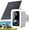 1 Pack w/Solar Panel, variant on Camera Outdoor with Solar Panel, Cloud Storage, Integrated Spotlight & Siren, 1-6 Months Life, Cameras for Support 5G & 2.4GHz WiFi, IP66 Weatherproof