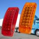 thumbnail image 5 of Luces de posición lateral de remolque universales de 12-24 V y 21 LED, luces estroboscópicas, luz de señal de giro trasera roja, 5 of 5