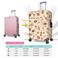 thumbnail image 6 of Kll Red Wine Luggage Cover Suitcase Cover Suitcase Protector-Medium, 6 of 8