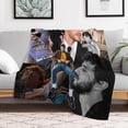 thumbnail image 5 of Paul Mescal Blanket Cool #1 Ultra Soft Flannel Fleece Blanket Stylish Bedroom Living Room Sofa Warm Blanket All Season Use 30"*40"（76 * 100cm）, 5 of 5