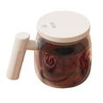 thumbnail image 1 of USB Rechargeable 400ml Electric Self-Stirring Glass Mug with Food-Grade Borosilicate Liner - 7000 RPM High-Speed Mixer for Coffee, Milk, Protein Powder & More - Portable, Waterproof, Office/Home Use, 1 of 6
