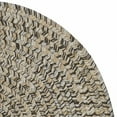 thumbnail image 2 of Colonial Mills 14' x 18' Fossil Gray All Purpose Handcrafted Reversible Oval Outdoor Area Throw Rug, 2 of 2