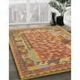 thumbnail image 3 of Ahgly Company Machine Washable Indoor Rectangle Contemporary Gold Area Rugs, 5' x 7', 3 of 7