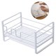 thumbnail image 2 of Estante de almacenamiento de metal para escurridor de esponjas, soporte para trapos de limpieza de fregadero de cocina, accesorio de cocina, 2 of 8