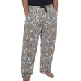 thumbnail image 1 of Pantalones de Pijama Peanuts Snoopy Gris con Estampado Completo XL, 1 of 9