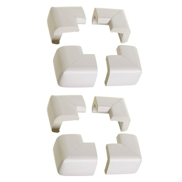 AllTopBargains 8 PC Corner Protector Cushion L Shape Child Proof Baby Safety Table Edge Guard