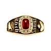 Personalized Women's Square Premiere Class Ring available in Valadium Metals, Silver Plus, Yellow and White Gold
