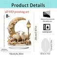 thumbnail image 7 of JoyMoreHome Moon Tabletop Ornament, Sheep Display 2D Plane Housewarming Gift, Interior Design Centerpiece Table Decoration for Living Room, Tabletop & Home, 7 of 7