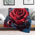 thumbnail image 2 of Super Soft Blanket Soft Microfiber Blanket Cosy Fluffy Fuzzy Travel Blanket Nap, 2 of 8