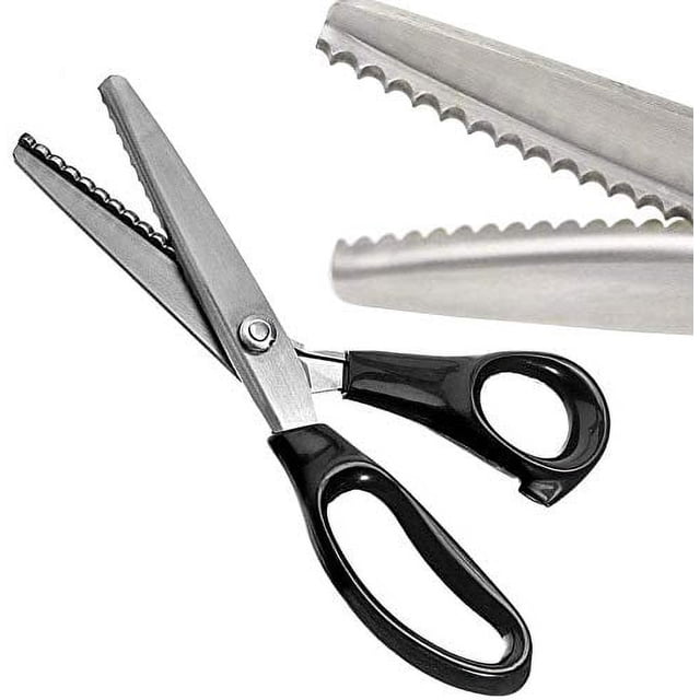Tijeras Pinking Shears Xemz para costura y manualidades, 5 mm