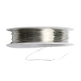 thumbnail image 2 of Lote al por mayor de alambre de hierro suave de 0.3 mm / línea de alambre para joyas de bricolaje de 0.3 mm Plata SM SunniMix Alambre de la fabricación de la joyería, 2 of 7