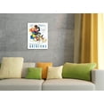 thumbnail image 4 of Winter Fun in Austria (Plaisirs d’hiver en Autriche) - Children Sledding - Vintage Travel Poster c.1952 - Fine Art Rolled Canvas Print 11in x 14in, 4 of 4