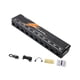 thumbnail image 2 of Fuente de alimentación para pedal de guitarra con 10 salidas aisladas, portátil, con adhesivos de fijación y cable. Negro, 2 of 9